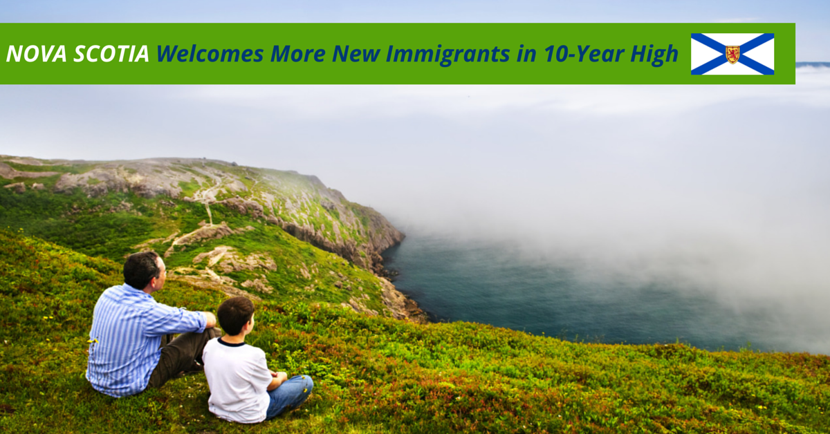 Nova Scotia Welcomes More New Immigrants