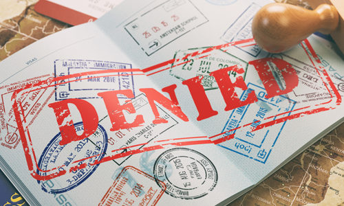 Canada Denied Entry